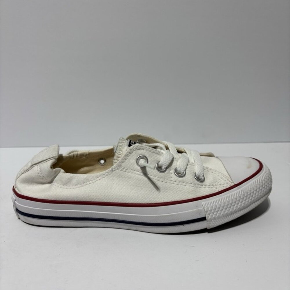 Converse Womenâs Chuck Taylor All Star Shoreline Slip-On Shoes White, Size 7.5 M